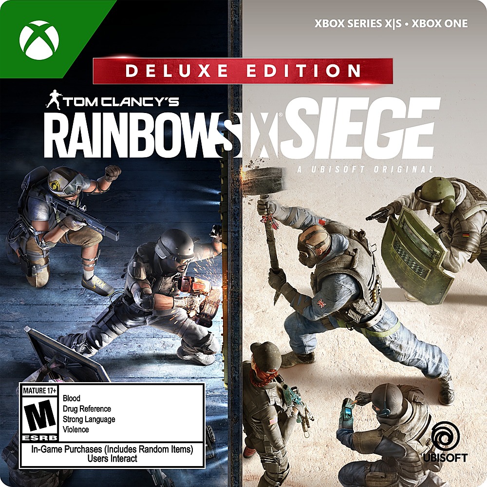 Tom Clancys Rainbow Six Siege Y8 Deluxe Edition Xbox One, Xbox Series X, Xbox Series S Digital G3Q-01861