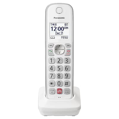 Panasonic KX TGDA83W Cordless Expansion Handset for KX TGD81x and Panasonic KX TGDA83W Cordless Expansion Handset for KX TGD81x and