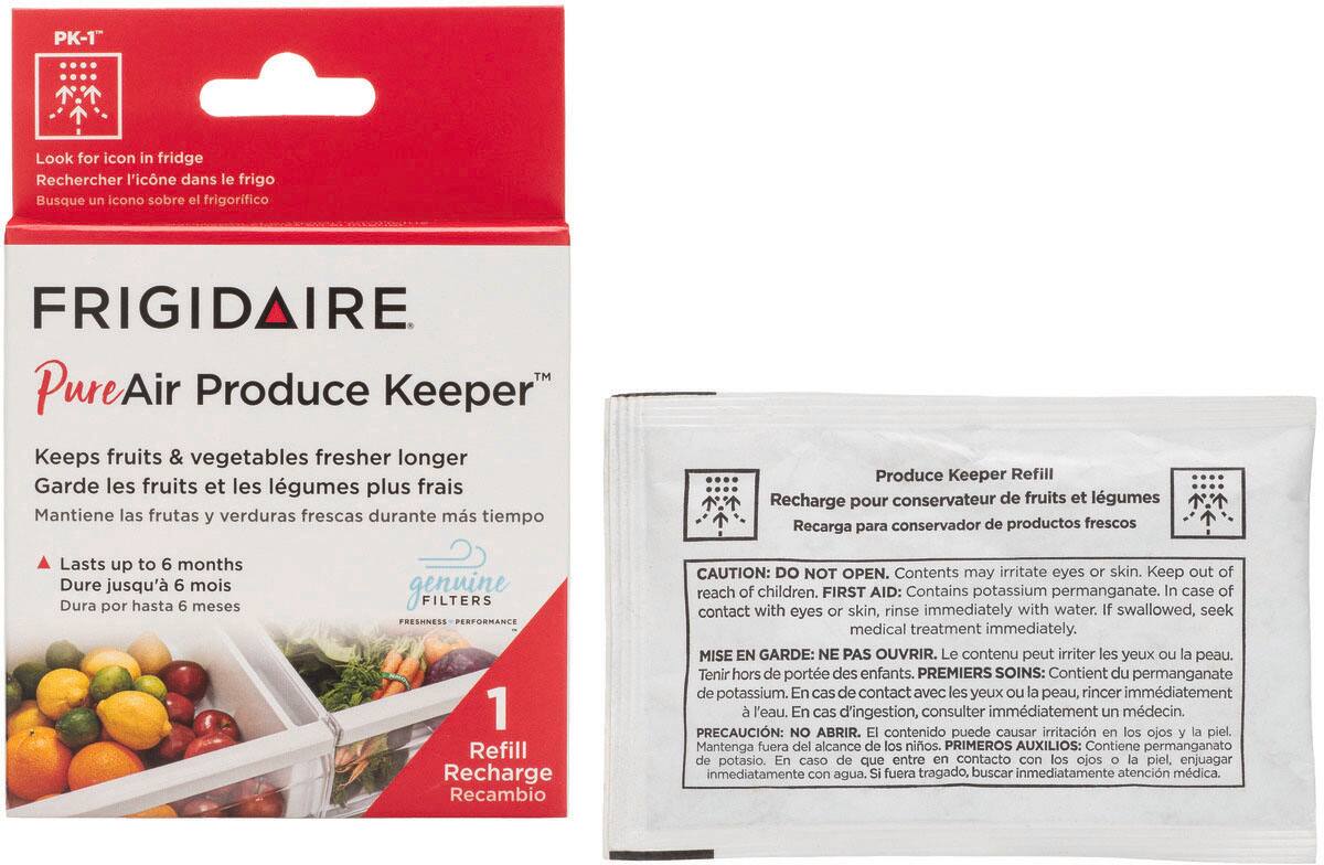 PureAir Produce Keeper Refill for Select Frigidaire Refrigerators - Black