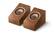 Front. KEF - R8 Meta Dolby Atmos Module Speakers (Pair) - Walnut.