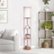 Alt View Zoom 11. Simple Designs - Round Etagere Storage Floor Lamp with 2 USB, 1 Outlet - Light pink.