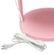 Alt View Zoom 22. Simple Designs - Round Etagere Storage Floor Lamp with 2 USB, 1 Outlet - Light pink.