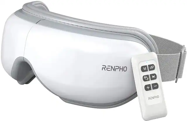 Angle. Renpho - Eye Massager - With remote control - White.