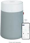 Blueair - Blue Pure 311i Max 387 Sq. Ft HEPASilent Smart Medium Room Bedroom Air Purifier - White/Gray