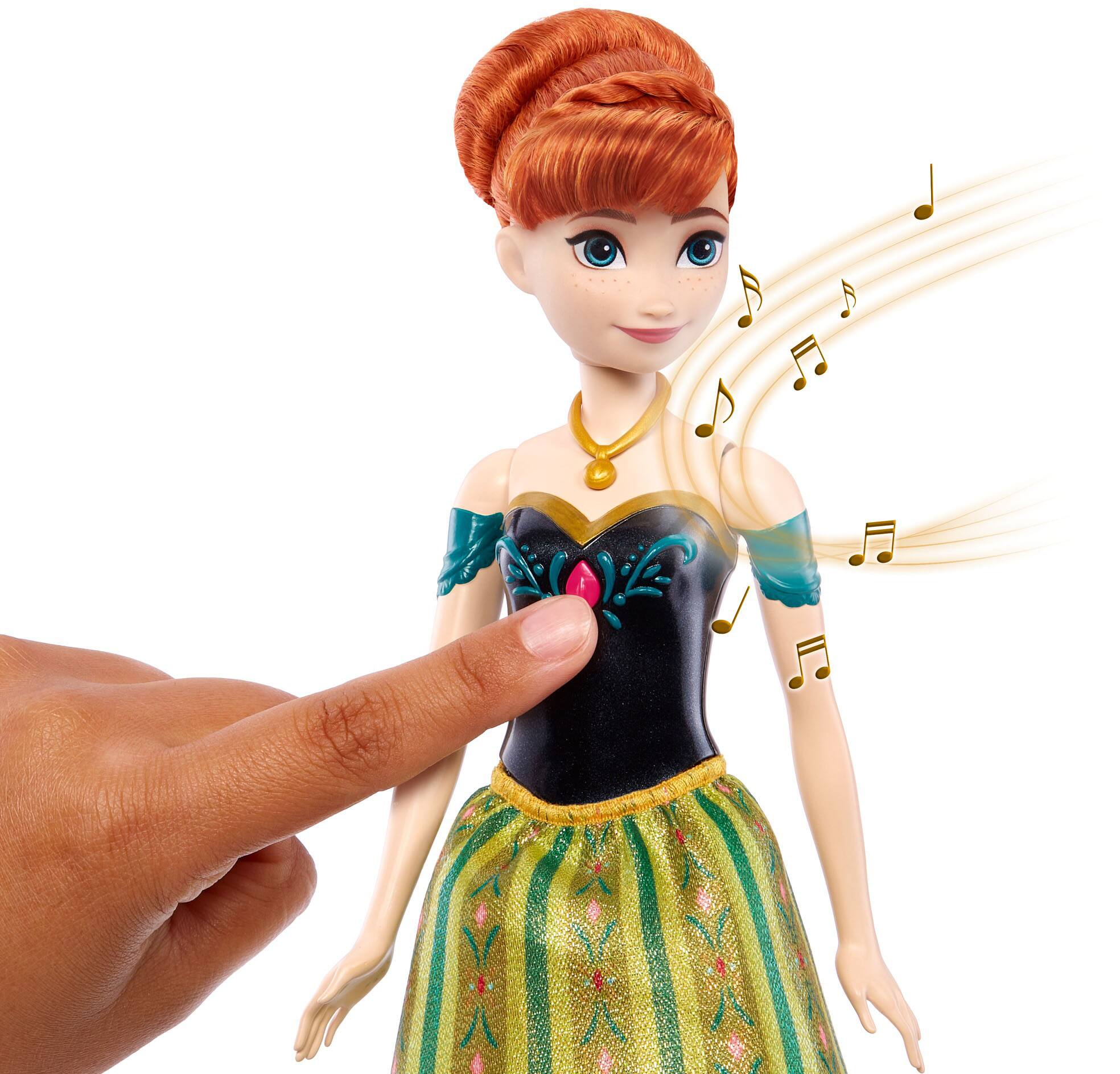 Anna from best sale frozen singing doll