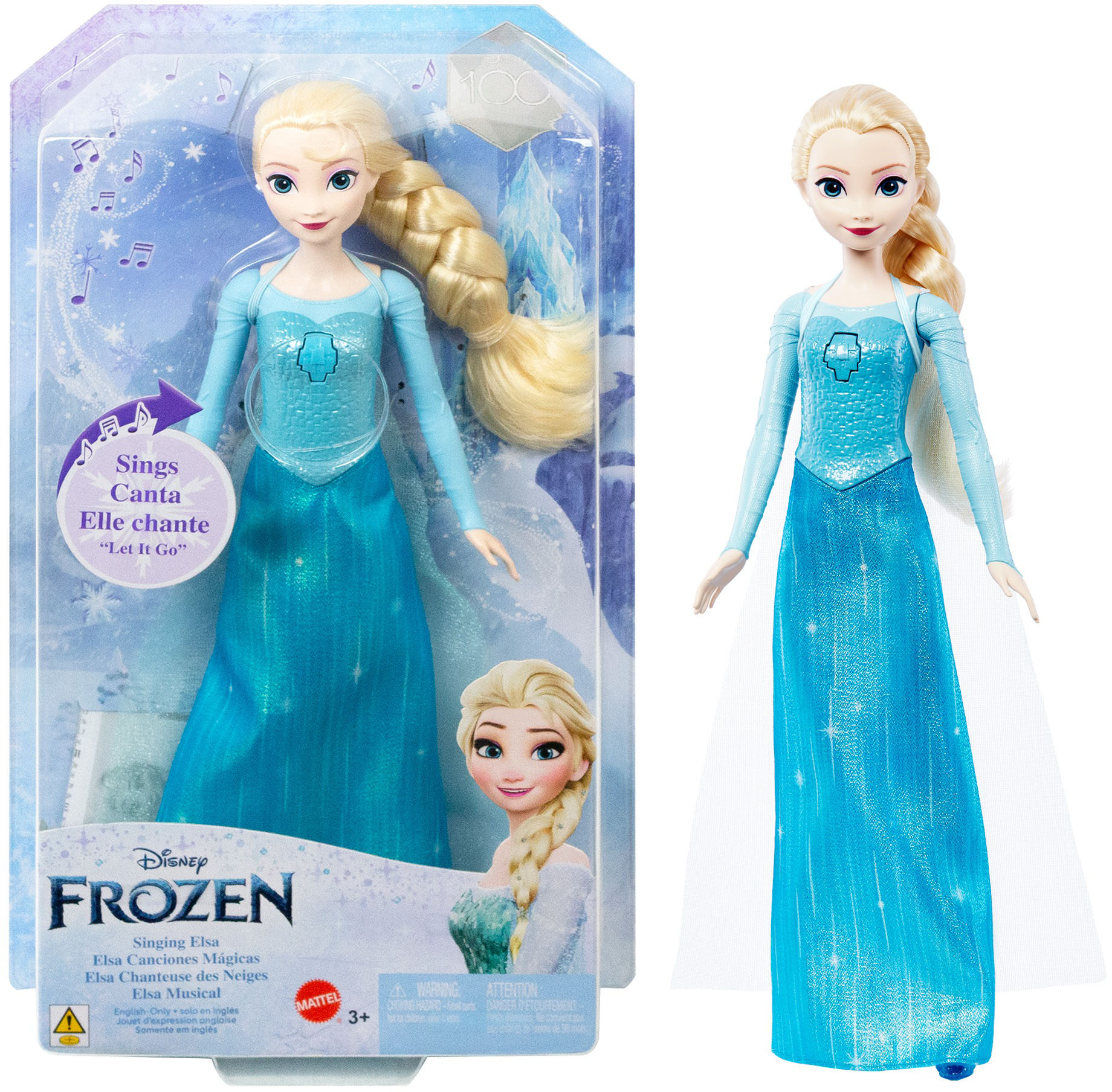 Disney Frozen Singing Elsa Doll HLW55 - Best Buy