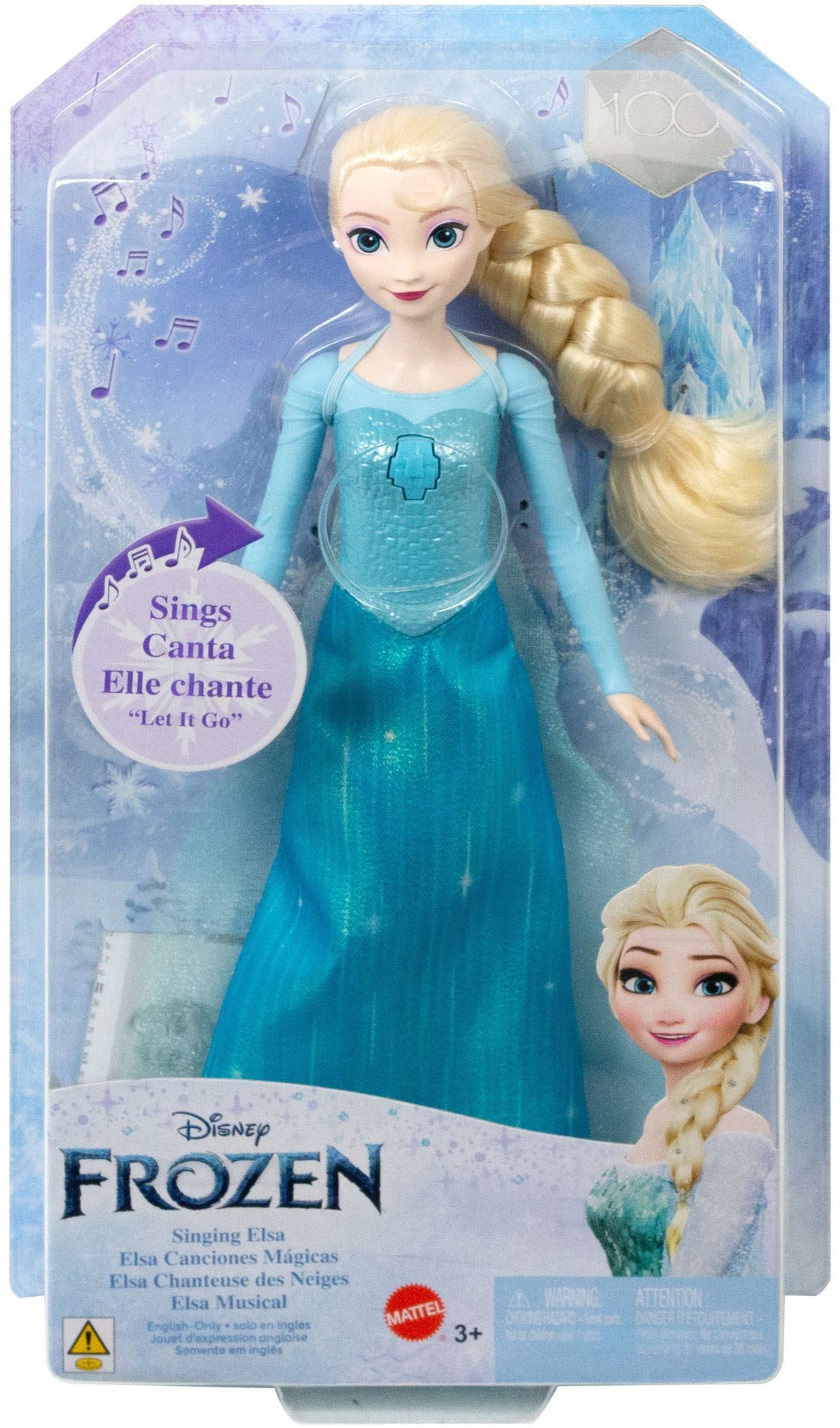 Disney Frozen Singing Elsa Doll Hlw55 Best Buy