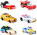 Angle. Disney - Hot Wheels Disney 100th Anniversary Character Car Diorama 6-Pack - Multi.