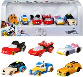Hot Wheels Disney 100th Anniversary Character Car Diorama 6-Pack - Front_Zoom