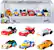 Front. Disney - Hot Wheels Disney 100th Anniversary Character Car Diorama 6-Pack - Multi.