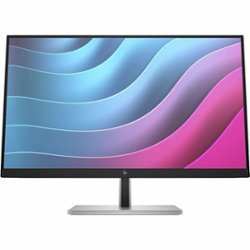 HP - 23.8" IPS LCD FHD 75Hz Monitor (USB, HDMI) - Black - Front_Zoom