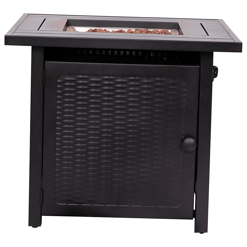 Alamont Home Olympia Outdoor 50,000 BTU 28"Square Metal Fire Pit Table