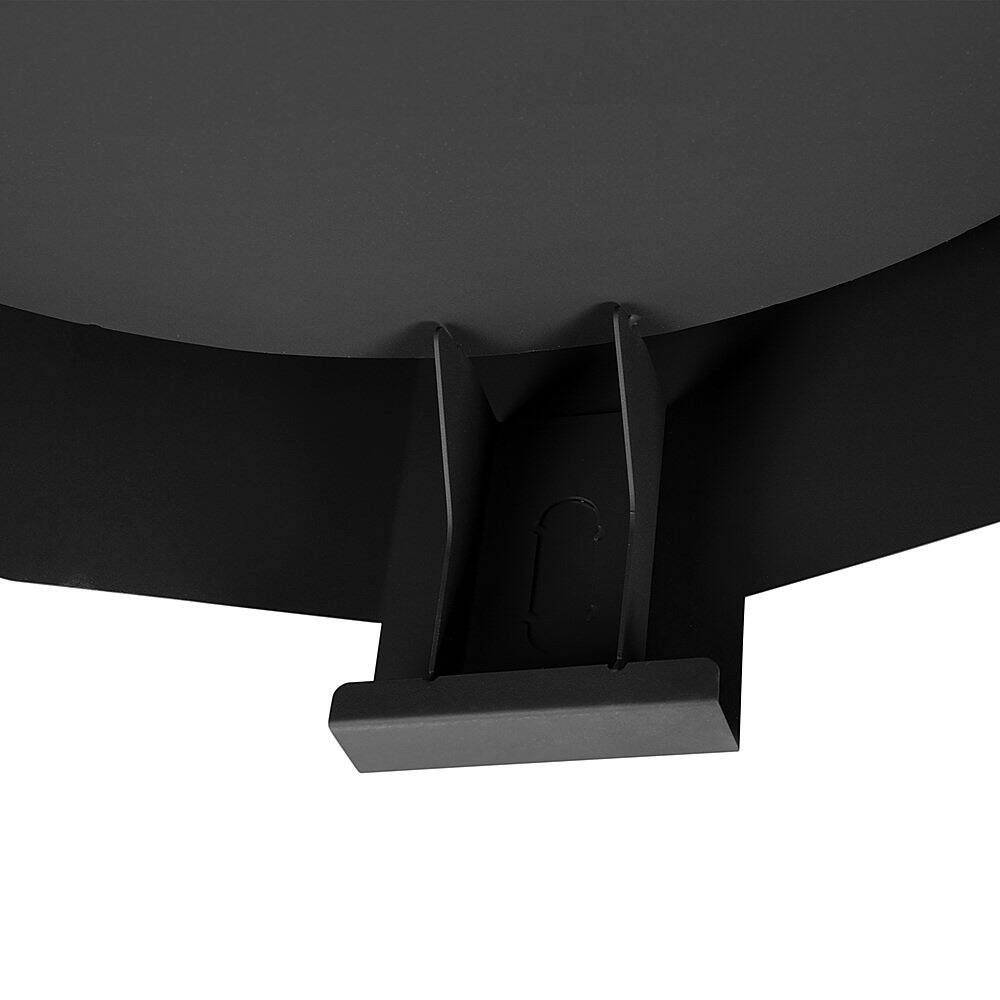 Alt View 18. Alamont Home - Titus Commercial Grade 19.5" Outdoor Smokeless Wood Burning Fire Pit - Black.