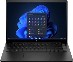 HP - Dragonfly Pro 14" Wide Ultra XGA Touch-Screen Laptop - AMD Ryzen 7 - 32GB Memory - 1TB SSD - Sparkling Black - Front_Zoom