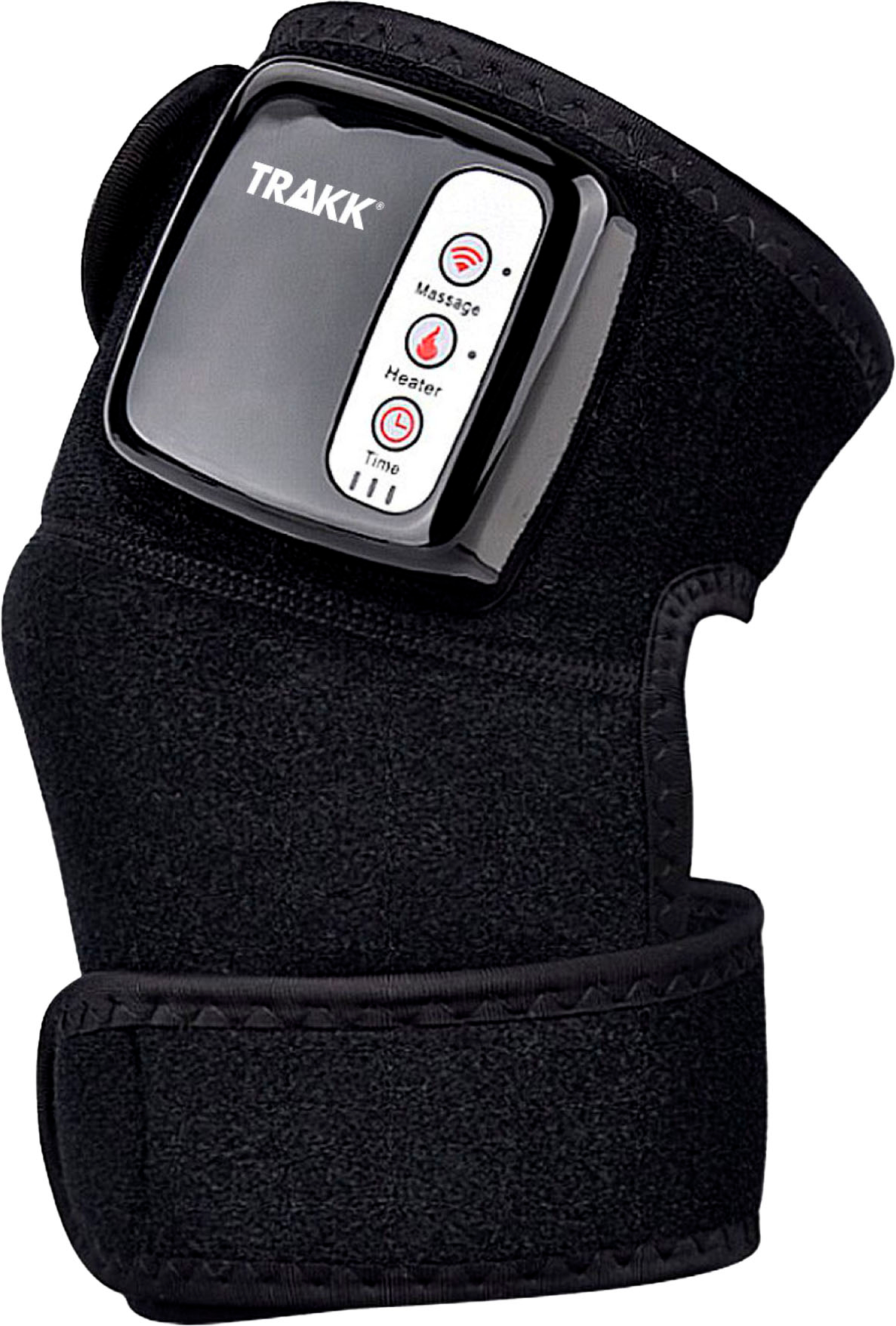 TRAKK Heating Massaging Knee & Shoulder Brace and Wrap Black TR-HTMASKN-200  - Best Buy