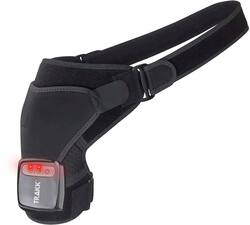 TRAKK Massaging Heating Shoulder Brace & Wrap Black TR-SHWP-300 - Best Buy TRAKK Massaging Heating Shoulder Brace & Wrap Black TR-SHWP-300 - Best Buy