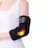 Alt View 11. TRAKK - Elbow Brace Heating Wrap - Black.