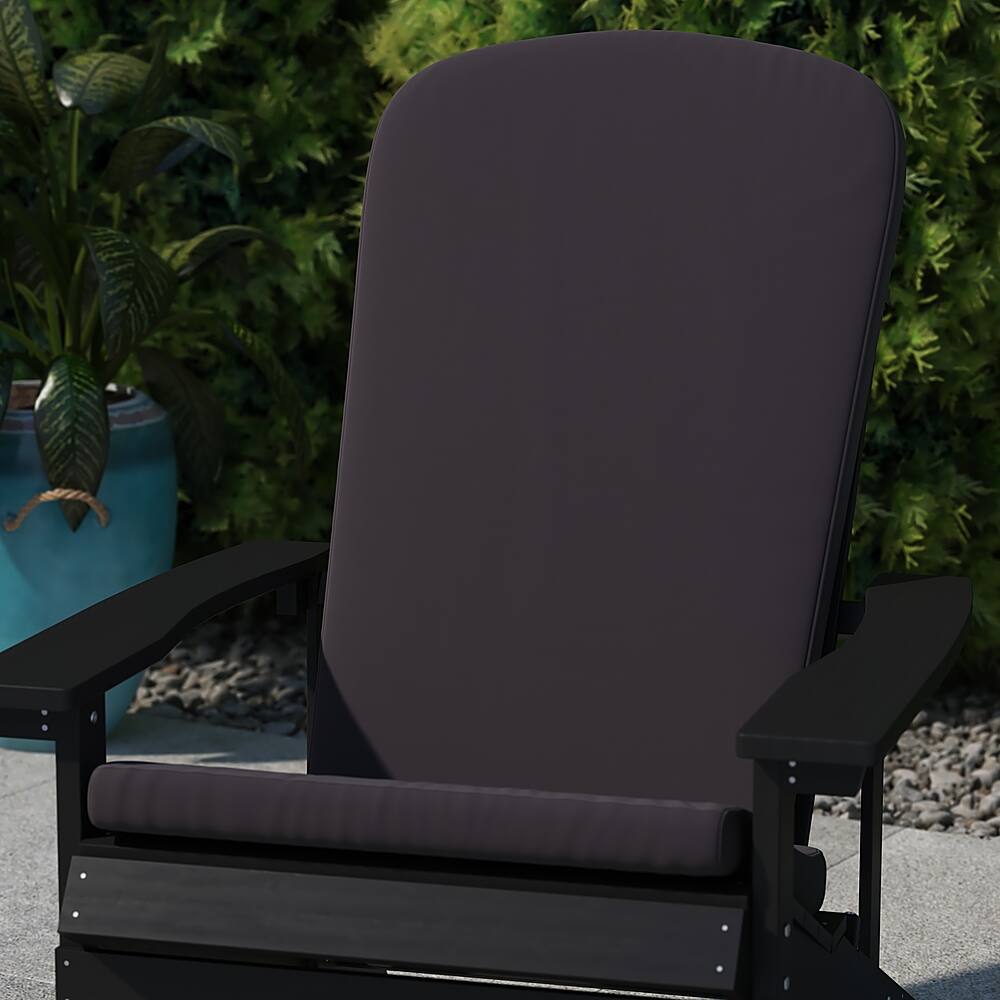 Alt View 12. Alamont Home - Charlestown Set of 2 All-Weather High Back Adirondack Chair Cushions - Gray.