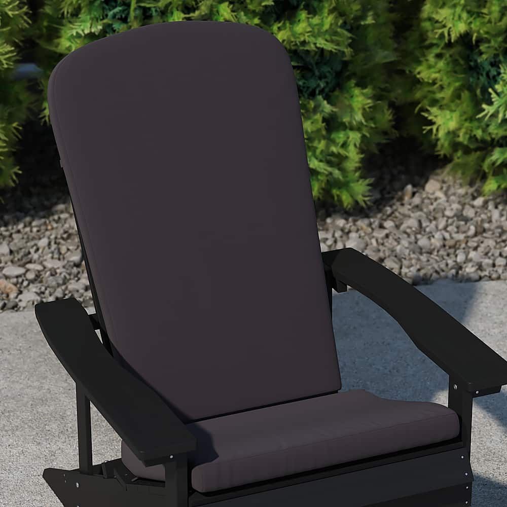 Alt View 14. Alamont Home - Charlestown Set of 2 All-Weather High Back Adirondack Chair Cushions - Gray.
