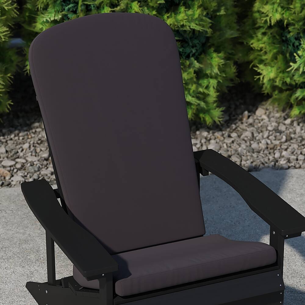 Alt View 14. Alamont Home - Charlestown Set of 2 All-Weather High Back Adirondack Chair Cushions - Gray.