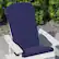 Alt View 14. Alamont Home - Charlestown Set of 2 All-Weather High Back Adirondack Chair Cushions - Blue.