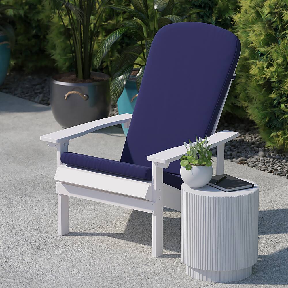 Alt View 15. Alamont Home - Charlestown Set of 2 All-Weather High Back Adirondack Chair Cushions - Blue.