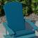 Alt View 14. Alamont Home - Charlestown Set of 2 All-Weather High Back Adirondack Chair Cushions - Teal.