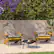 Alt View 12. Alamont Home - Charlestown Indoor/Outdoor Adirondack Chairs with Cushions - Set of 2 - Yellow/Cream.