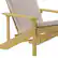 Alt View 18. Alamont Home - Charlestown Indoor/Outdoor Adirondack Chairs with Cushions - Set of 2 - Yellow/Cream.