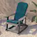 Alt View 16. Alamont Home - Savannah Indoor/Outdoor Rocking Adirondack Chairs with Cushions - Set of 2 - Gray/Teal.