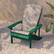 Alt View 16. Alamont Home - Charlestown Indoor/Outdoor Adirondack Chairs with Cushions - Set of 2 - Green/Cream.
