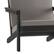 Alt View 17. Alamont Home - Charlestown All-Weather Poly Resin Adirondack Style Chair & Cushions - Black/Charcoal.