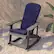 Alt View 16. Alamont Home - Savannah Indoor/Outdoor Rocking Adirondack Chairs with Cushions - Set of 2 - Gray/Blue.