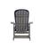 Alt View 17. Alamont Home - Savannah Indoor/Outdoor Rocking Adirondack Chairs with Cushions - Set of 2 - Gray/Blue.