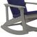 Alt View 18. Alamont Home - Savannah Indoor/Outdoor Rocking Adirondack Chairs with Cushions - Set of 2 - Gray/Blue.