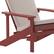 Alt View 18. Alamont Home - Charlestown Indoor/Outdoor Adirondack Chairs with Cushions - Set of 2 - Red/Cream.