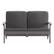 Alt View 11. Alamont Home - Charlestown All-Weather Poly Resin Adirondack Loveseat & Cushions - Gray.