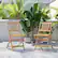 Alt View 12. Alamont Home - Martindale Indoor/Outdoor Solid Acacia Wood Folding Bistro Chairs - Set of 2 - Natural.