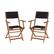 Front. Alamont Home - Martindale 2PK All-Weather Acacia Wood and Mesh Folding Bistro Armchairs - Natural.