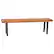 Front. Alamont Home - Martindale Indoor/Outdoor Solid Acacia Wood Slat Top Bench with Wood Legs - Natural.
