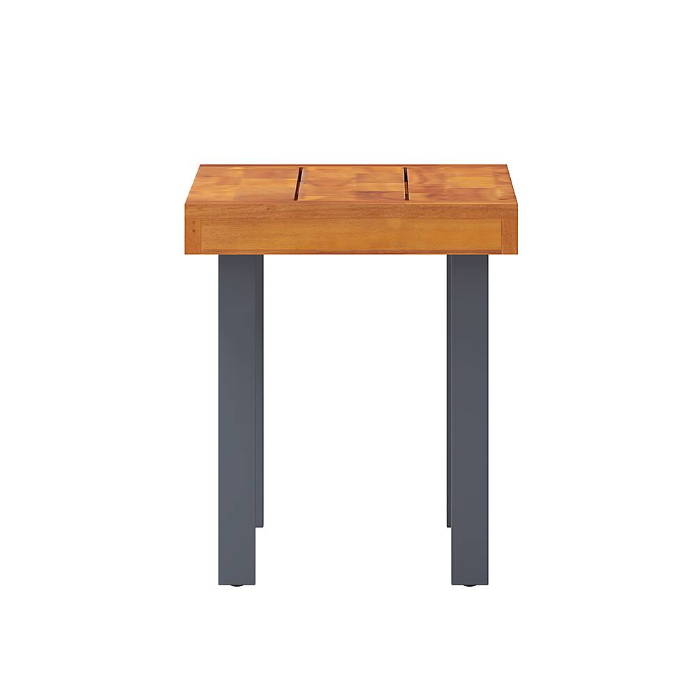 Alamont Home Martindale Indoor/Outdoor Solid Acacia Wood Slat Top Bench