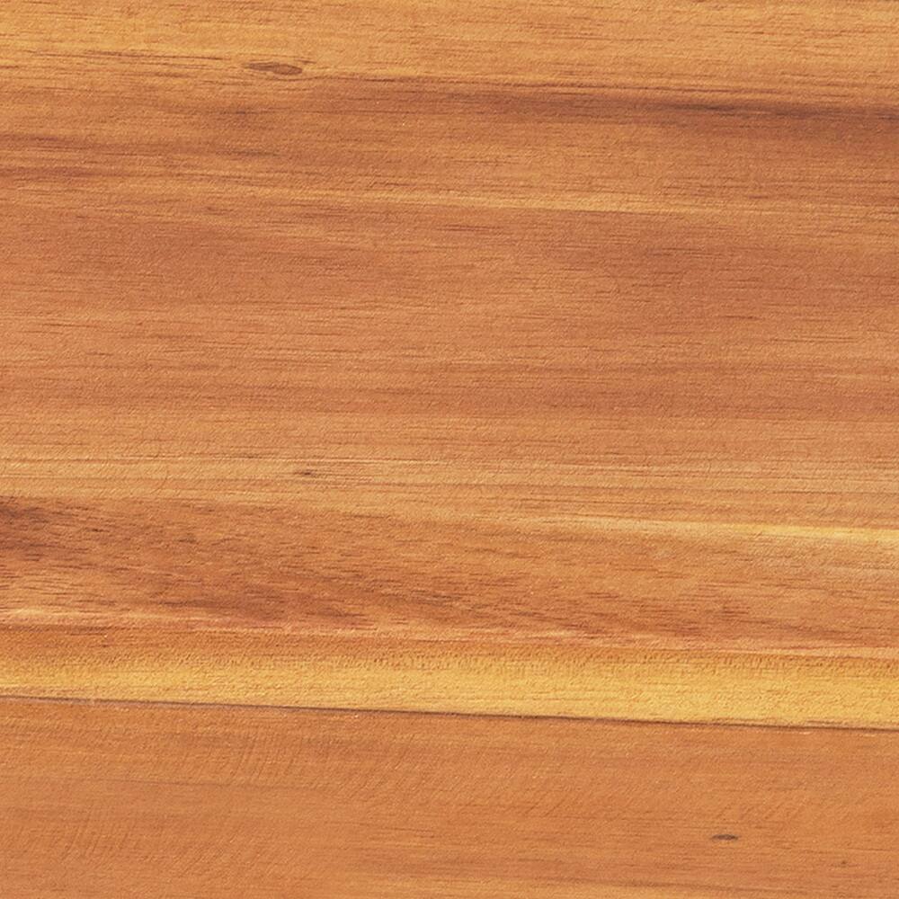 Alt View 19. Alamont Home - Martindale Indoor/Outdoor Solid Acacia Wood Slat Top Bench with Wood Legs - Natural.