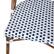 Alt View 17. Alamont Home - Lourdes 2 Pack All-Weather Commercial Paris Chairs with Bamboo Print Frame - White & Navy/Natural Frame.
