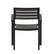 Alt View 16. Alamont Home - Lark 2 Pack All-Weather Black Aluminum Patio Stack Chairs - Gray Wash Teak.