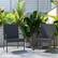 Alt View 12. Alamont Home - Maxim Indoor/Outdoor Stacking Steel Framed Wicker Dining Armchairs - 2 Pack - Gray.