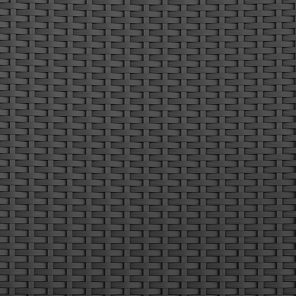 Alt View 19. Alamont Home - Maxim Indoor/Outdoor Stacking Steel Framed Wicker Dining Armchairs - 2 Pack - Gray.