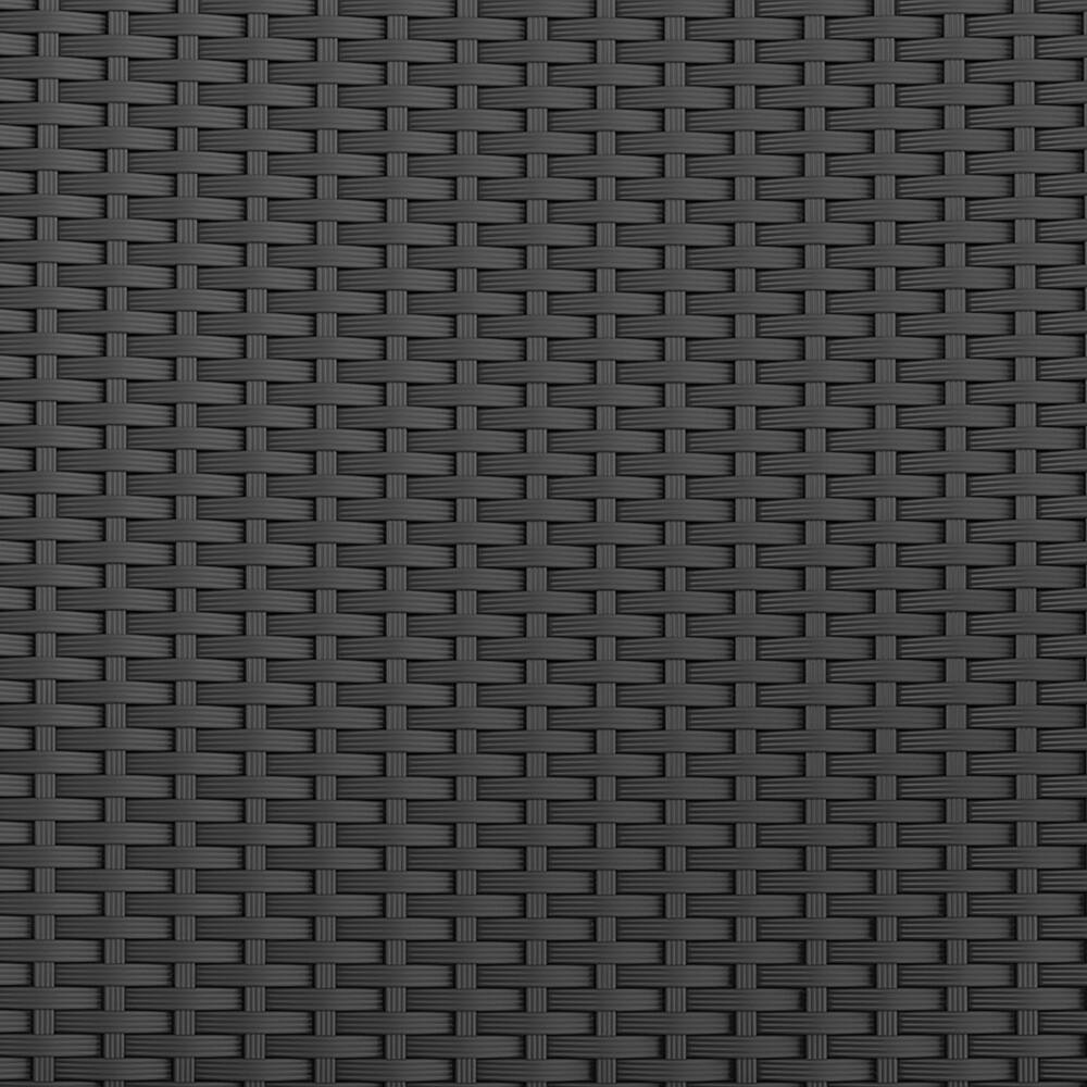 Alt View 19. Alamont Home - Maxim Indoor/Outdoor Stacking Steel Framed Wicker Dining Armchairs - 2 Pack - Gray.