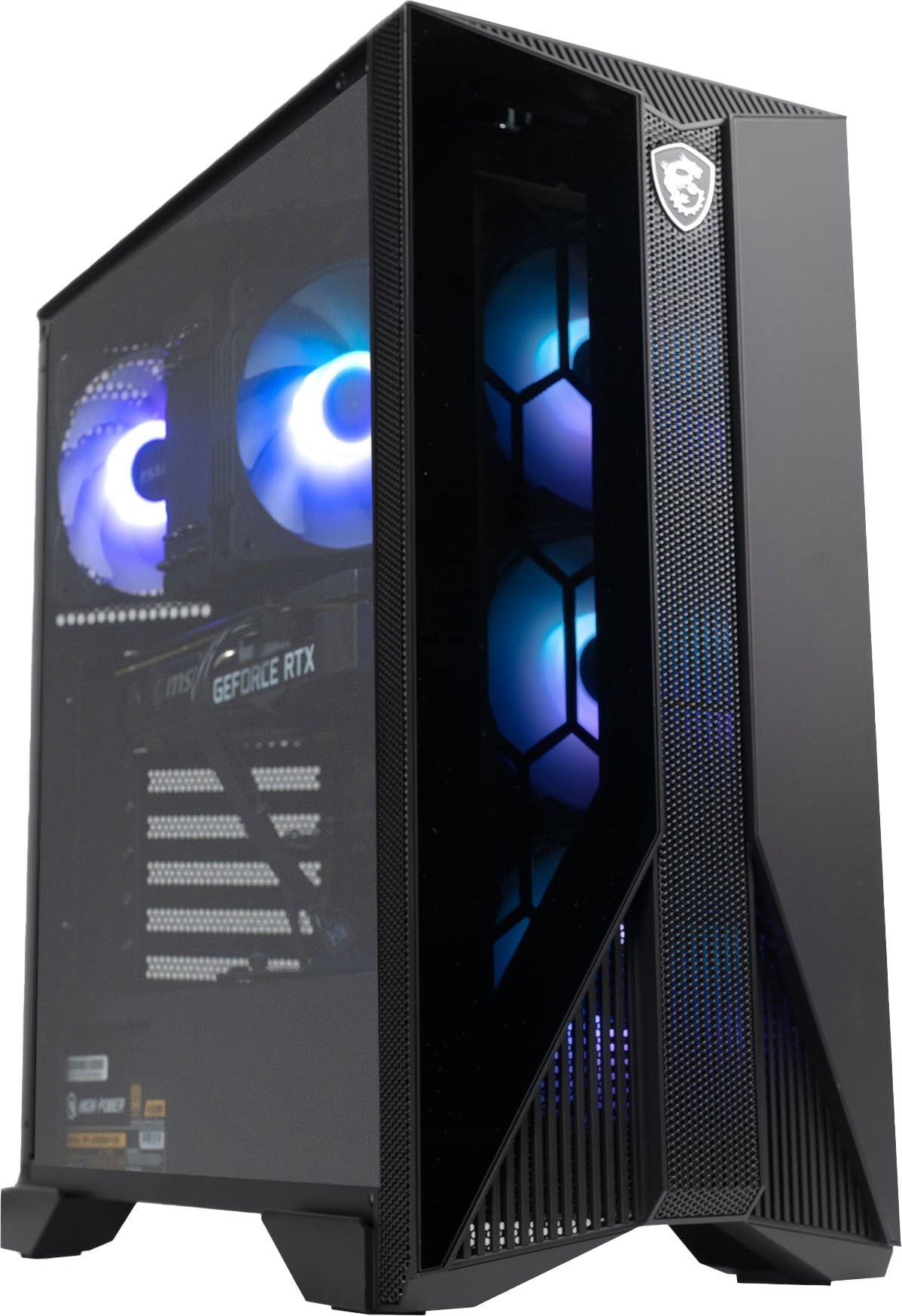 MSI Aegis RS Gaming Desktop, Intel Core i7-14700KF - 32GB RAM - NVIDIA  GeForce RTX 4070 - 2TB SSD in Black