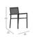 Alt View 13. Alamont Home - Harris Indoor/Outdoor Patio Club Chair with Poly Resin Back and Seat Slats-2 Pack - Black.