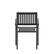 Alt View 16. Alamont Home - Harris Indoor/Outdoor Patio Club Chair with Poly Resin Back and Seat Slats-2 Pack - Black.